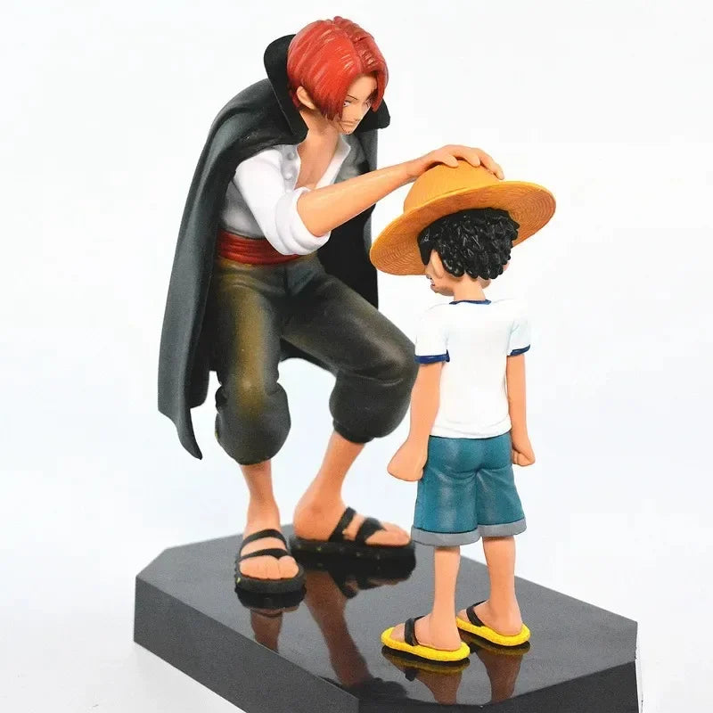 7 inch One Piece Luffy and Shanks Figure Pvc Monkey D. Luffy Figures  One Piece Anime Statue Model