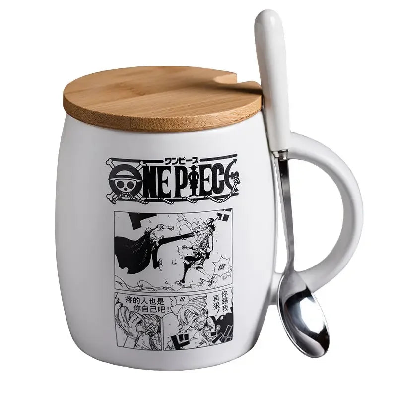 One Piece Anime Ceramic Coffee Cup
